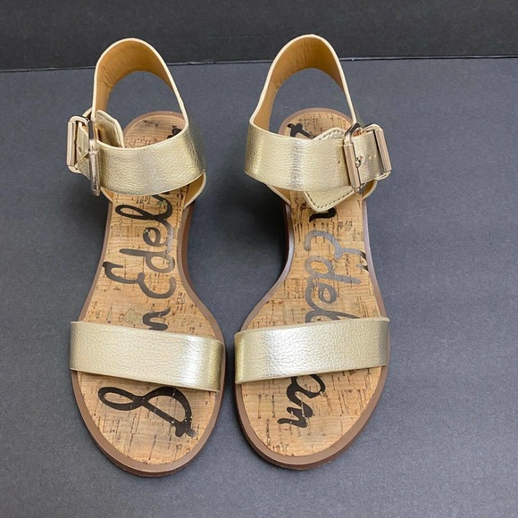 Sam Edelman Shoes - Sam Edelman Women's Trixie Sandal Gold Size 6